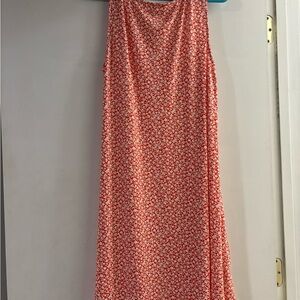 Old Navy Red Floral Dress